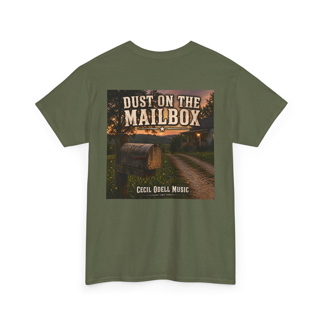"Dust on the Mailbox" Tee: Cecil Odell Music Shirt - Cecil Odell Music