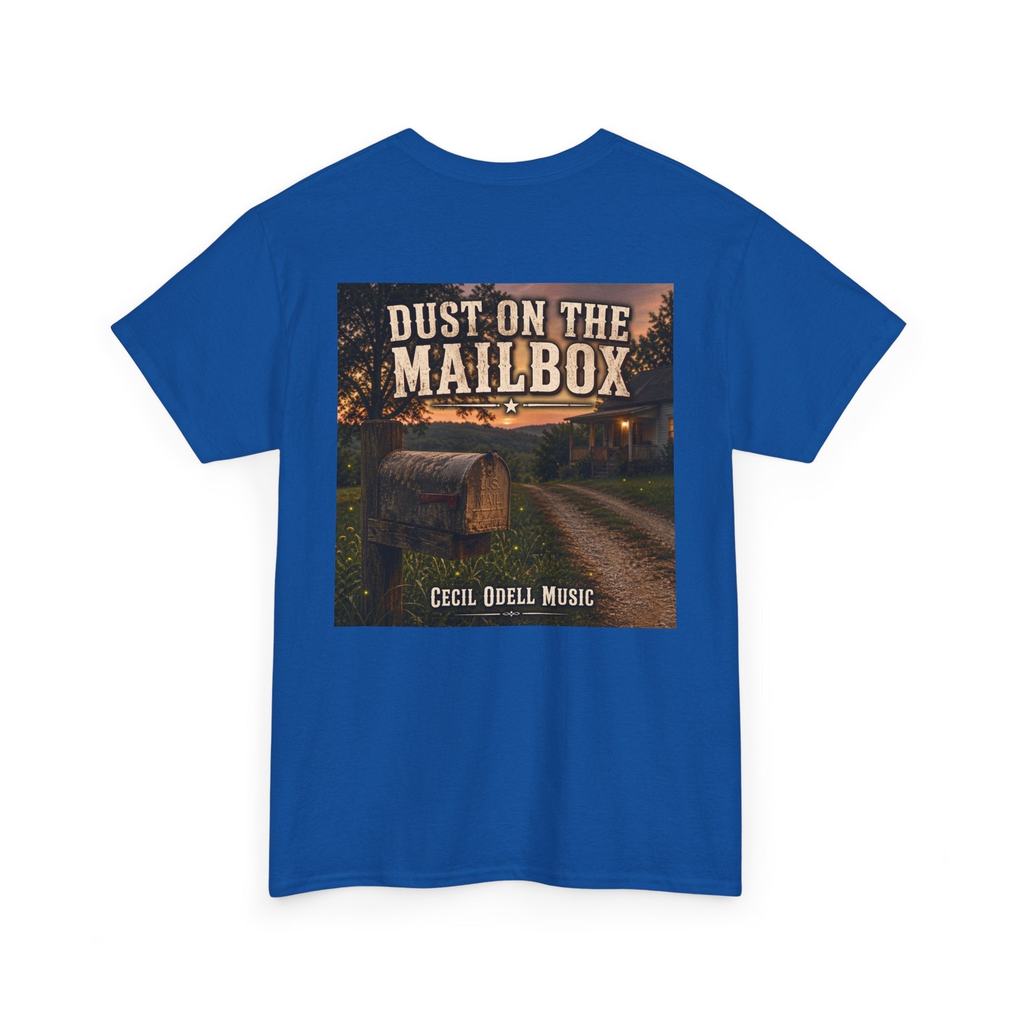 "Dust on the Mailbox" Tee: Cecil Odell Music Shirt - Cecil Odell Music