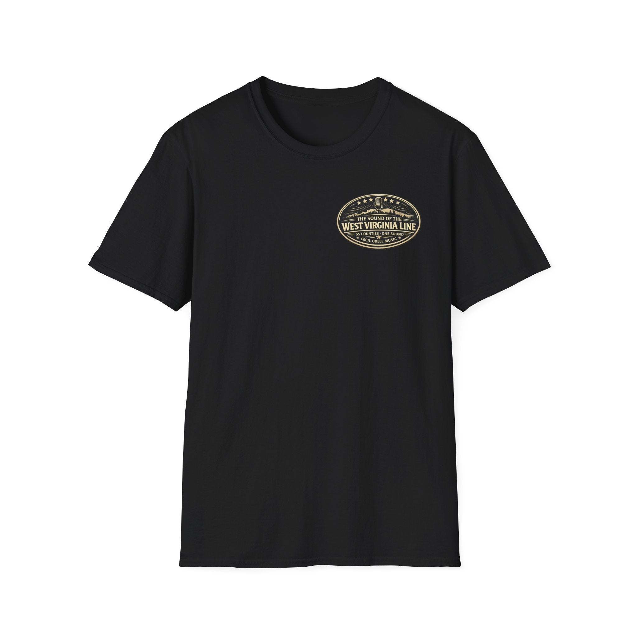 Fire Department T-Shirt: Cassville Fire Dept Patch Design - Cecil Odell Music