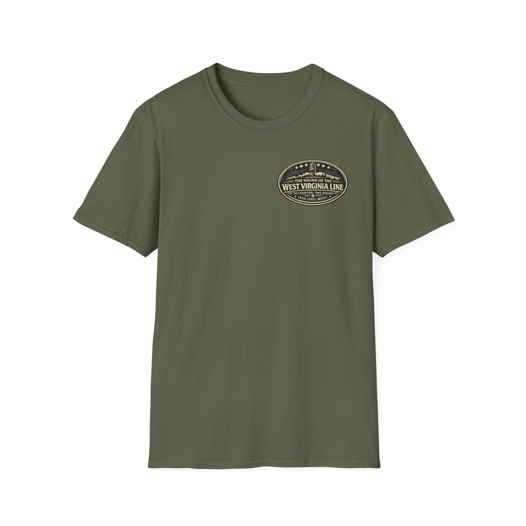 Fire Department T-Shirt: Cassville Fire Dept Patch Design - Cecil Odell Music