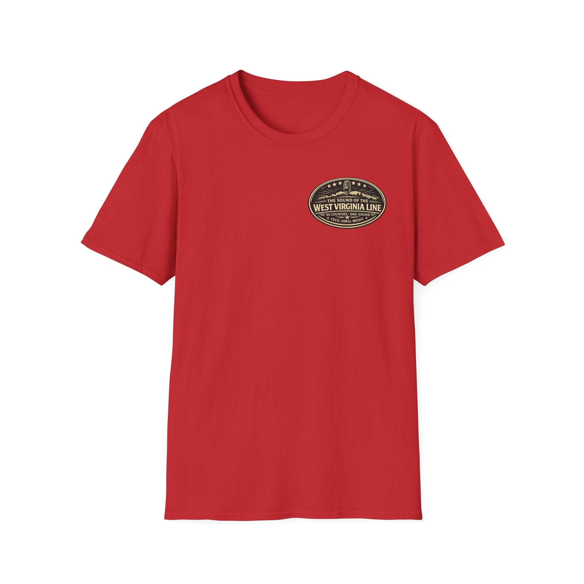 Fire Department T-Shirt: Cassville Fire Dept Patch Design - Cecil Odell Music