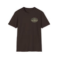 Fire Truck Graphic T-Shirt: “Red on Route Sixty” Front Patch & Back Rescue Design - Cecil Odell Music