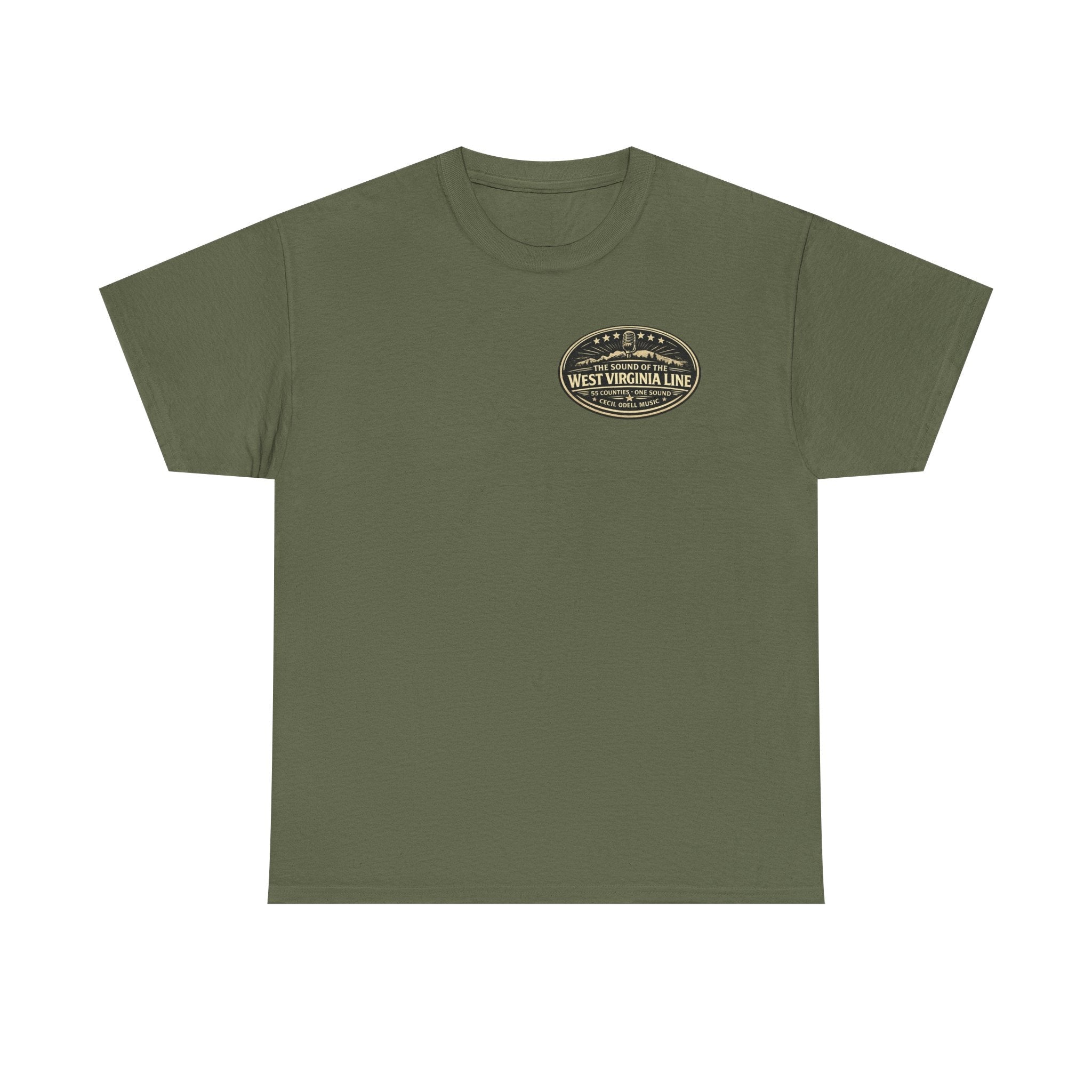 Firefighter T-Shirt: 'Hold That Line' Brookeville Volunteer Fire Dept. Memorial Tee - Cecil Odell Music