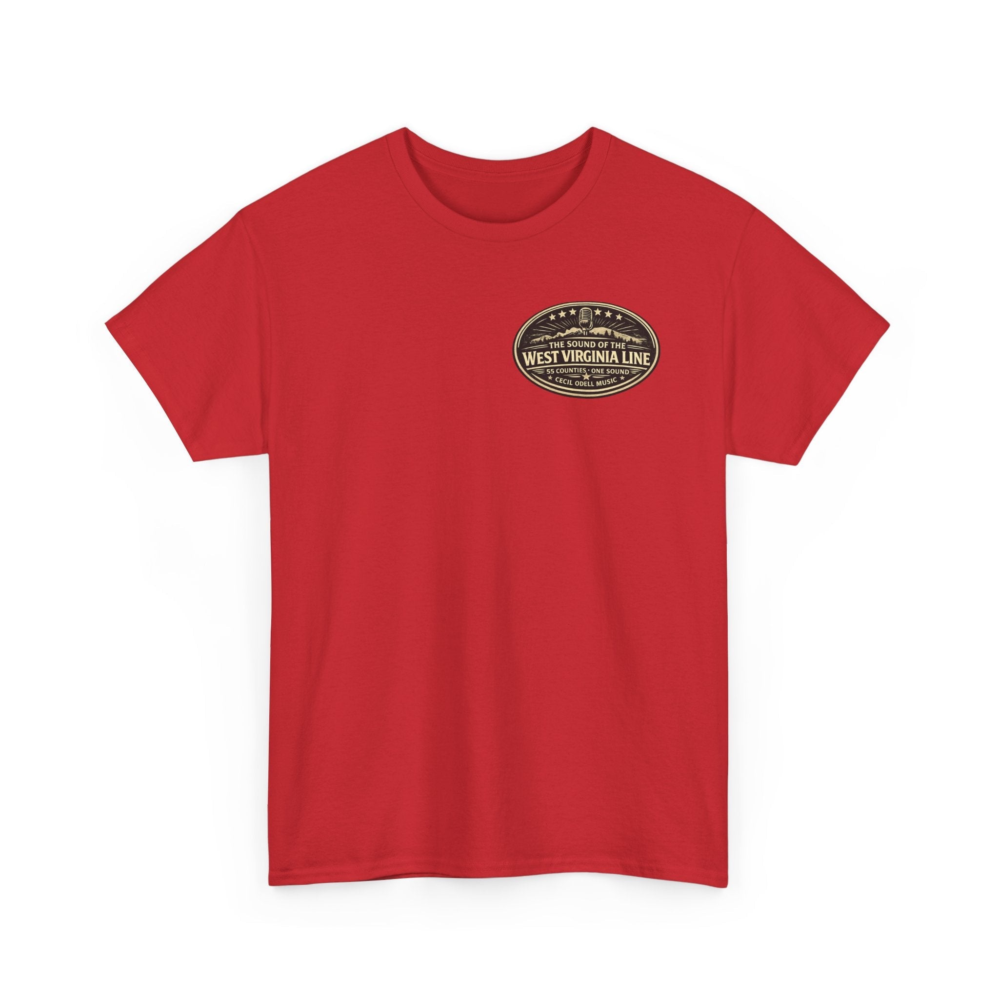 Firefighter T-Shirt: 'Hold That Line' Brookeville Volunteer Fire Dept. Memorial Tee - Cecil Odell Music