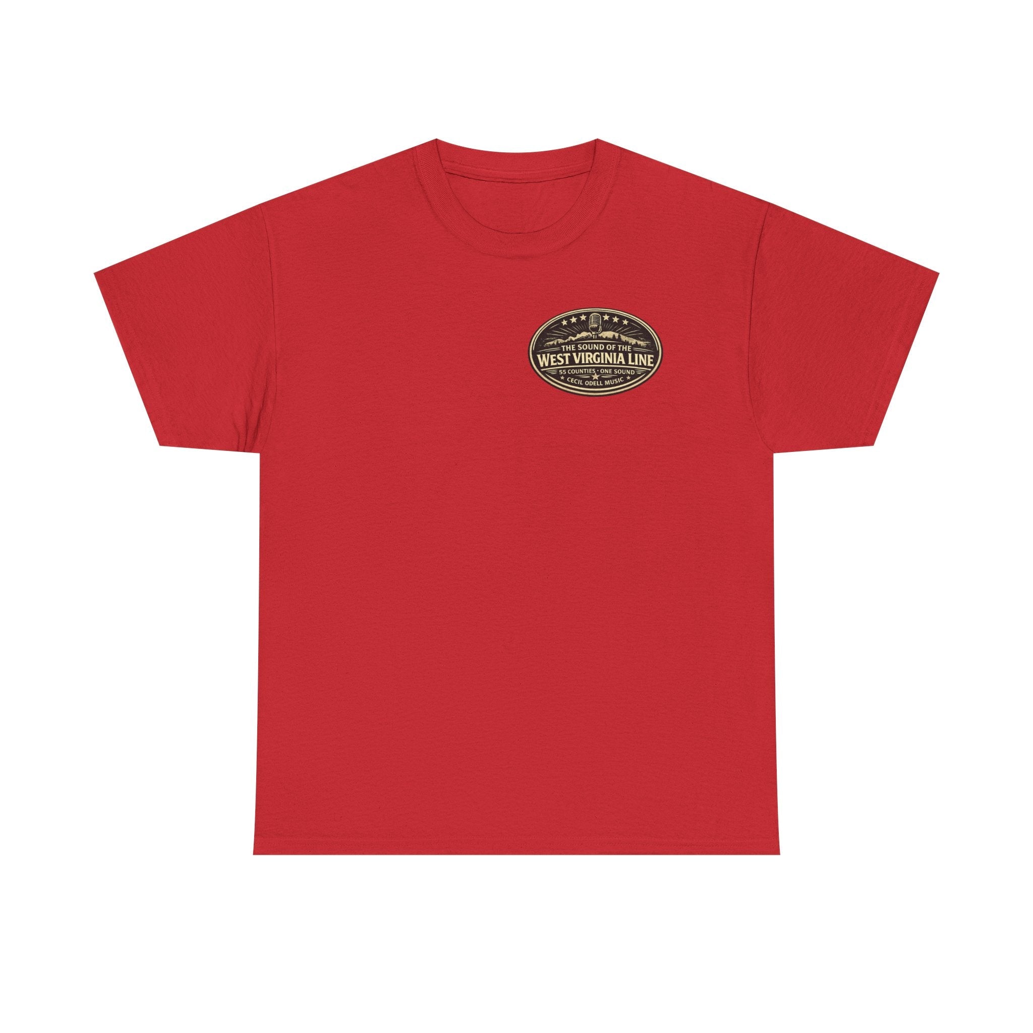 Firefighter T-Shirt: 'Hold That Line' Brookeville Volunteer Fire Dept. Memorial Tee - Cecil Odell Music