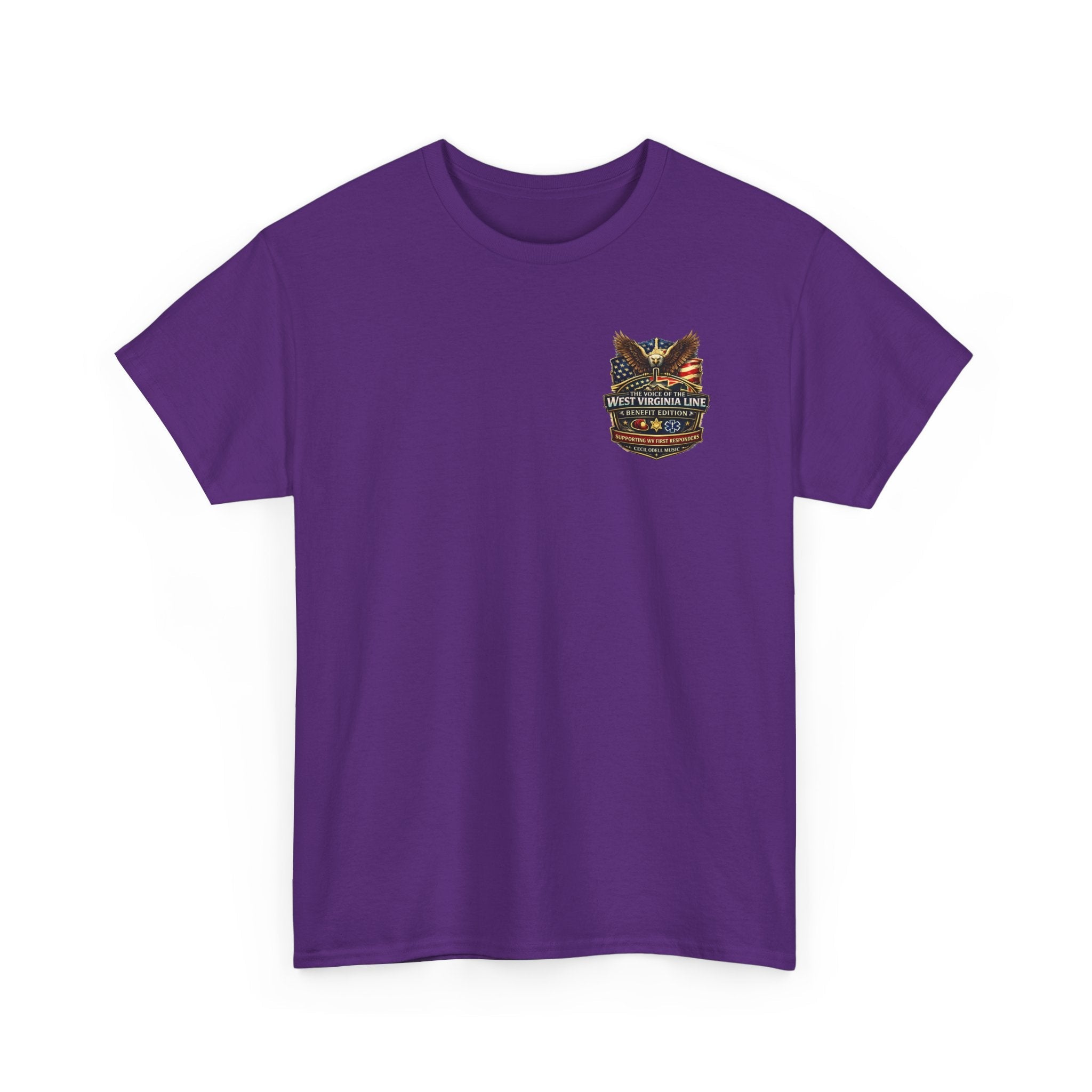 Firefighter T-Shirt: Rivesville Volunteer Fire Department “Hold That Line” Tribute Tee - Cecil Odell Music