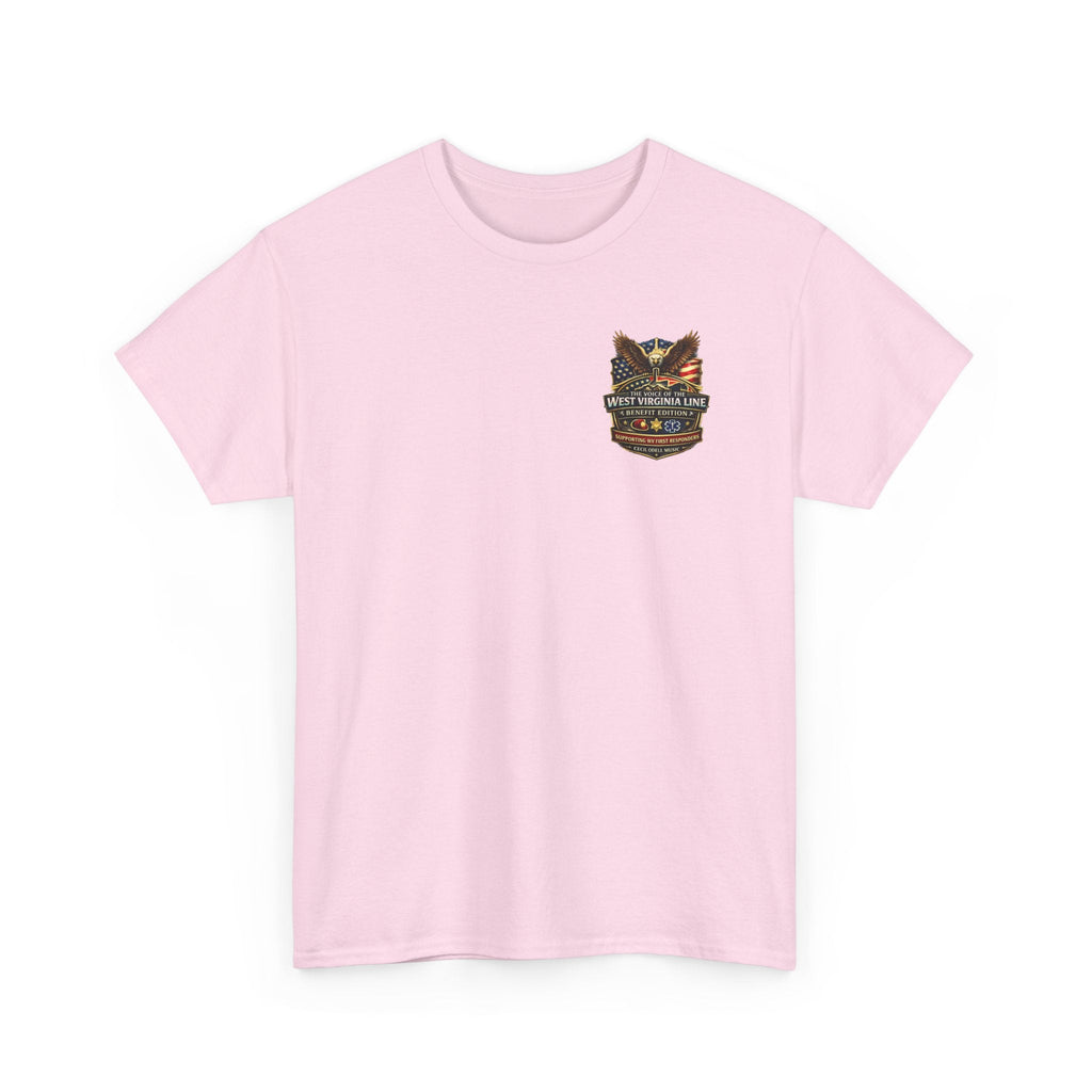 Firefighter T-Shirt: Rivesville Volunteer Fire Department “Hold That Line” Tribute Tee - Cecil Odell Music