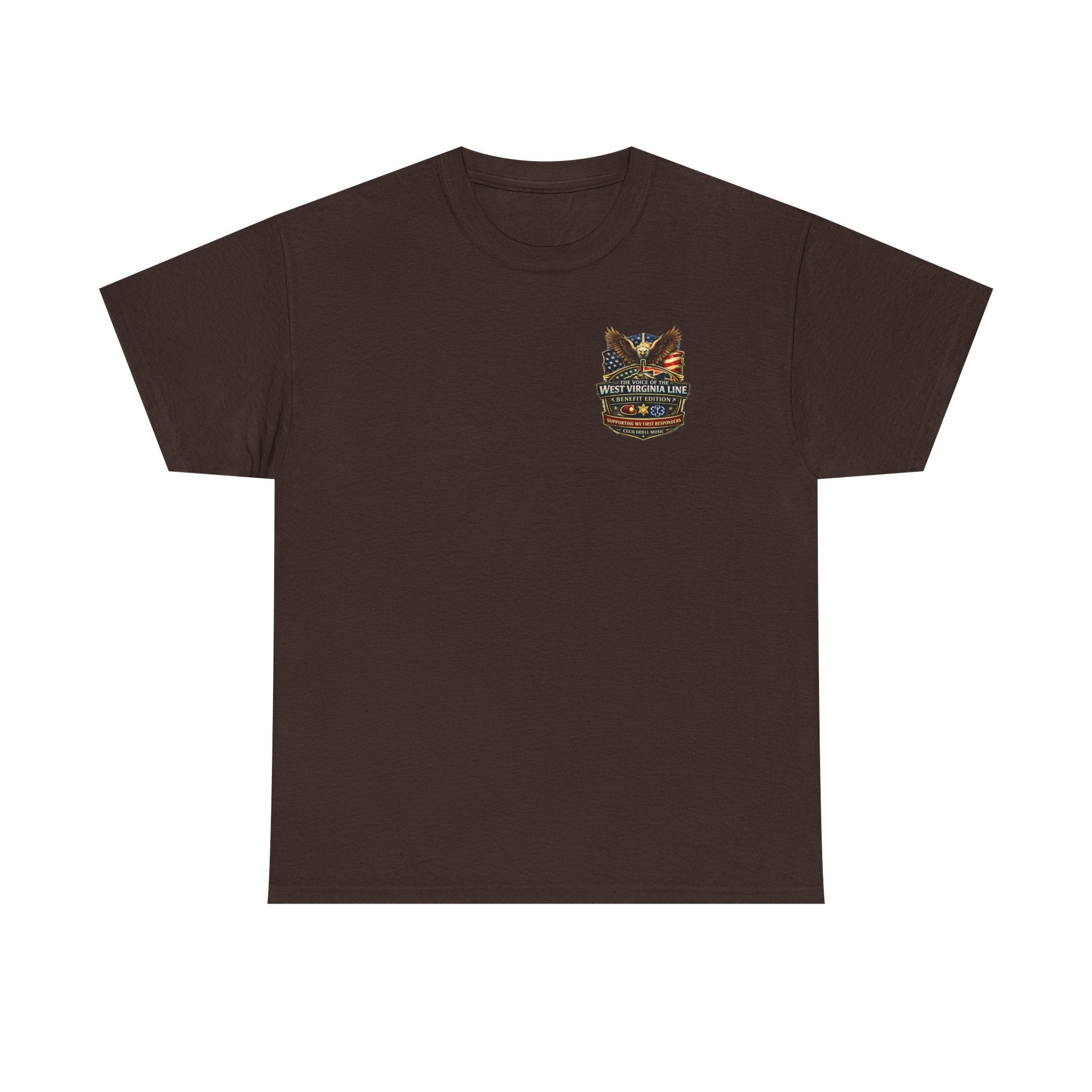 Firefighter T-Shirt: Rivesville Volunteer Fire Department “Hold That Line” Tribute Tee - Cecil Odell Music