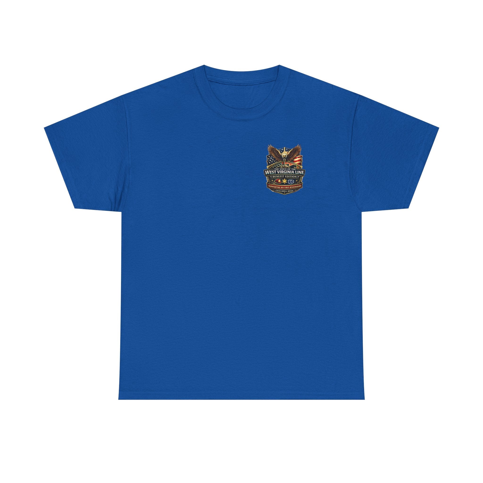 Firefighter T-Shirt: Rivesville Volunteer Fire Department “Hold That Line” Tribute Tee - Cecil Odell Music