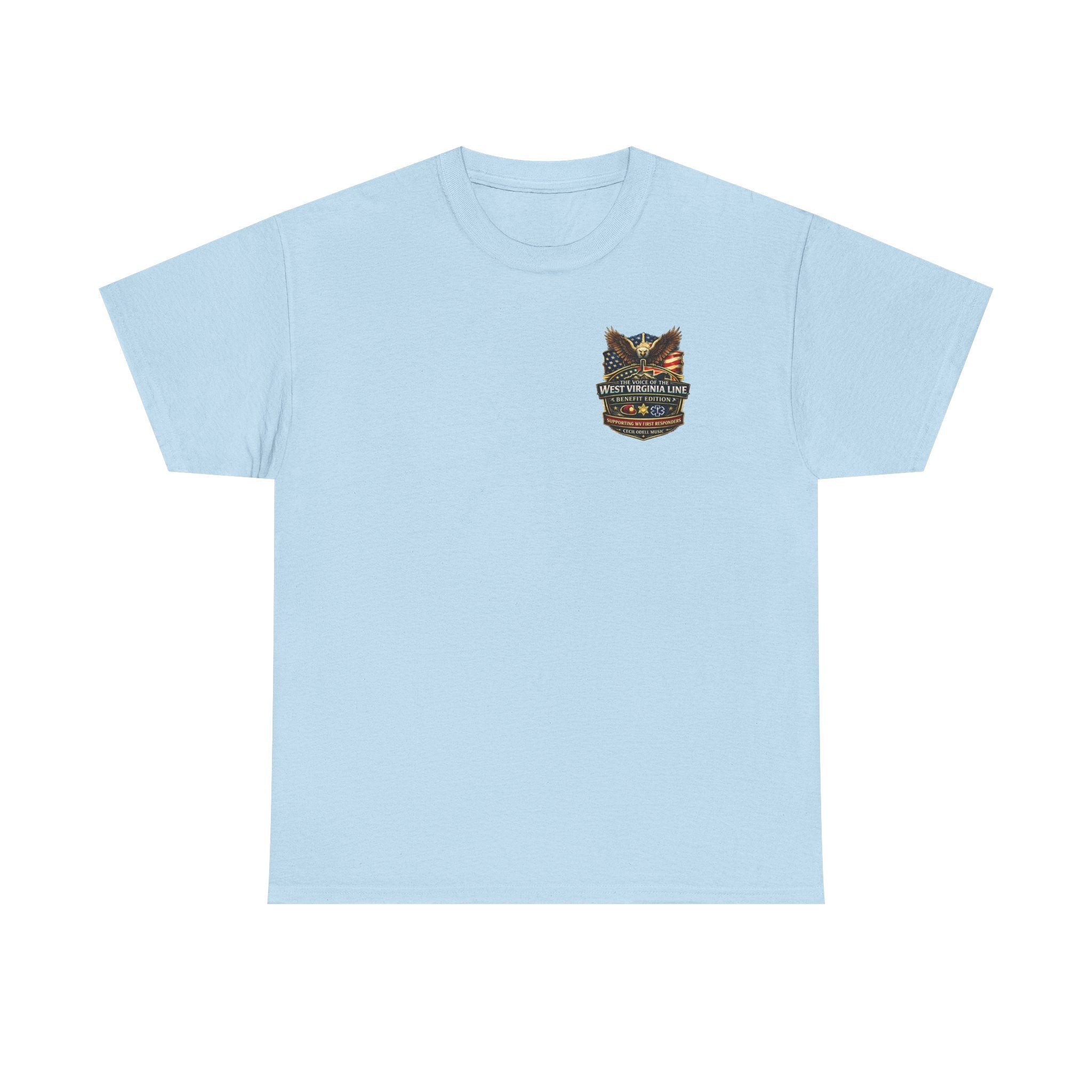 Firefighter T-Shirt: Rivesville Volunteer Fire Department “Hold That Line” Tribute Tee - Cecil Odell Music