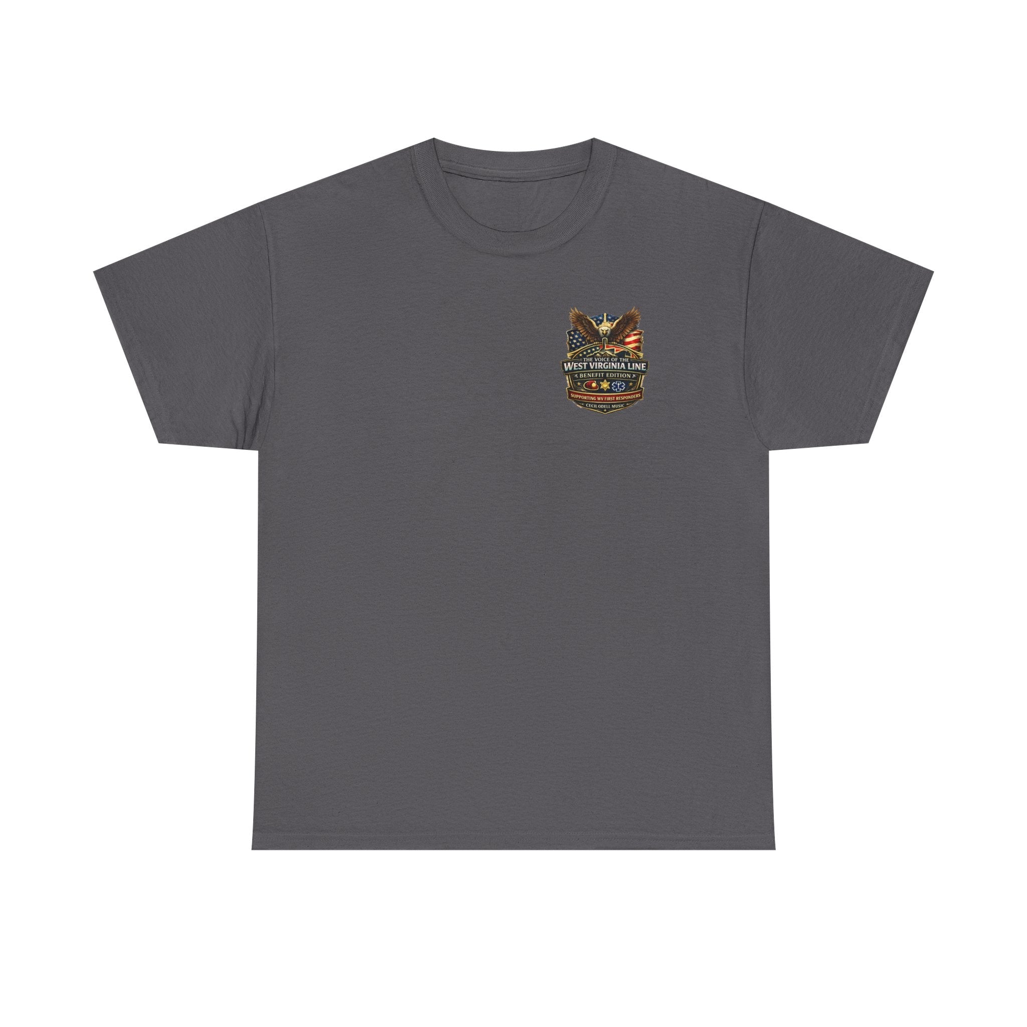 Firefighter T-Shirt: Rivesville Volunteer Fire Department “Hold That Line” Tribute Tee - Cecil Odell Music