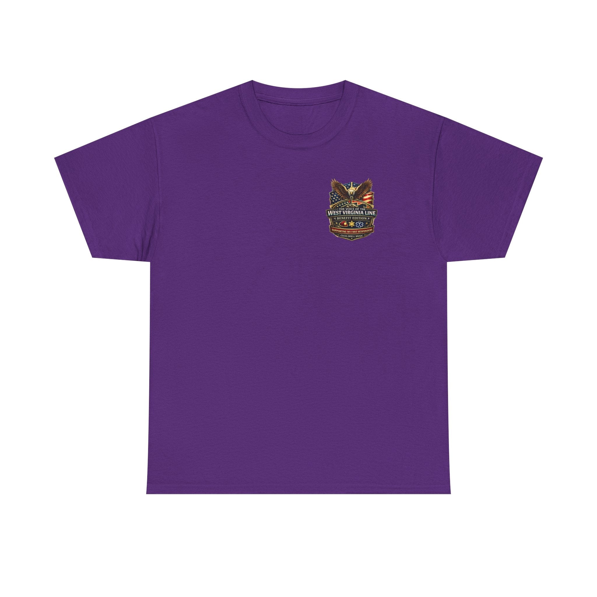 Firefighter T-Shirt: Rivesville Volunteer Fire Department “Hold That Line” Tribute Tee - Cecil Odell Music