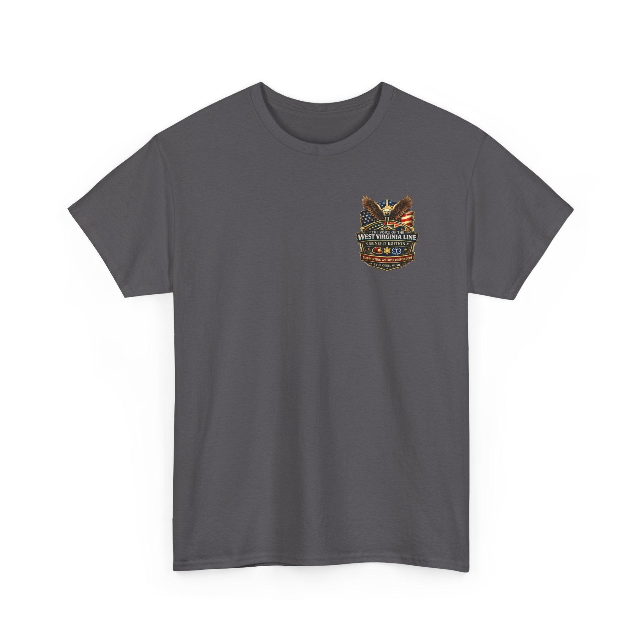 Firefighter T-Shirt: Rivesville Volunteer Fire Department “Hold That Line” Tribute Tee - Cecil Odell Music