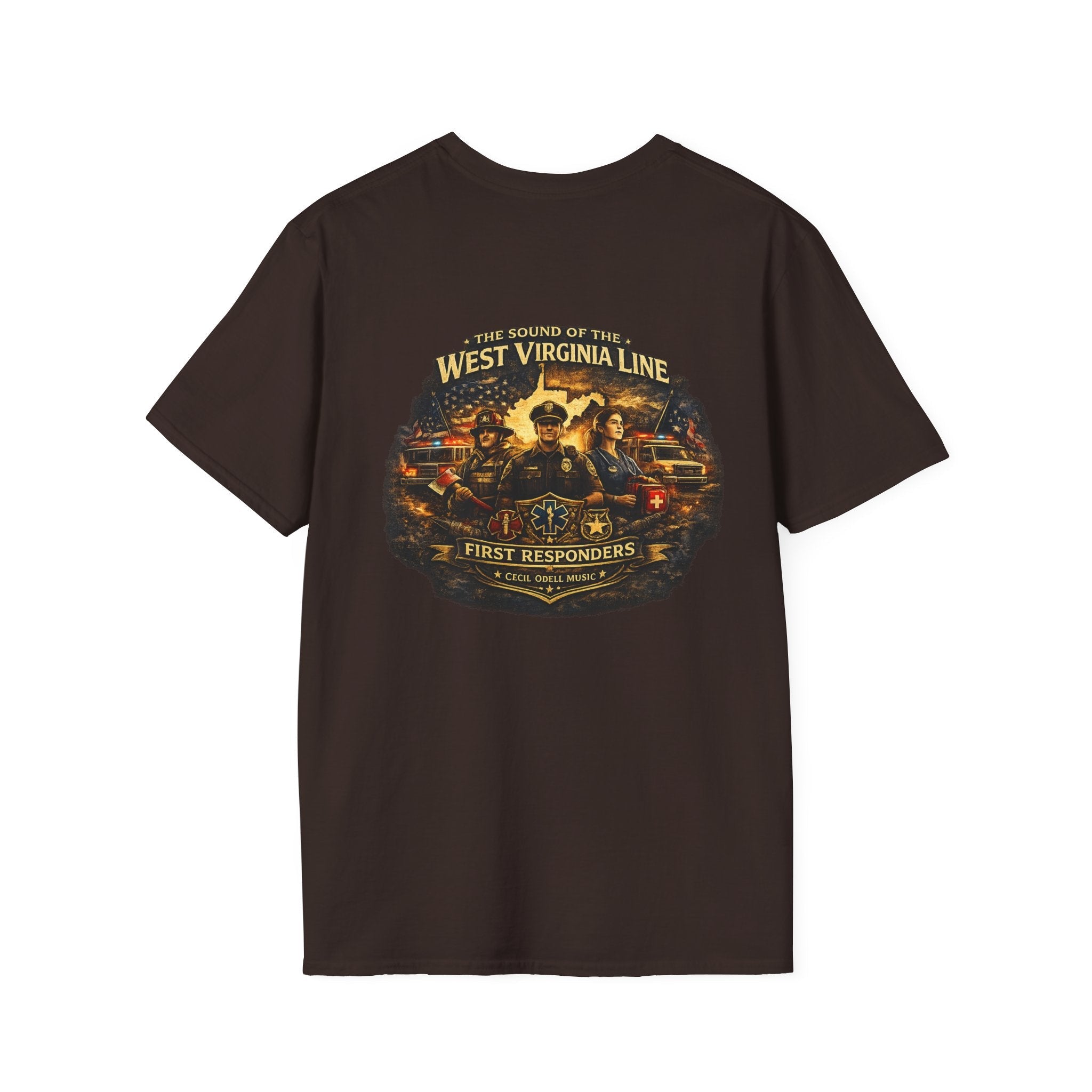 First responders shirt - Cecil Odell Music