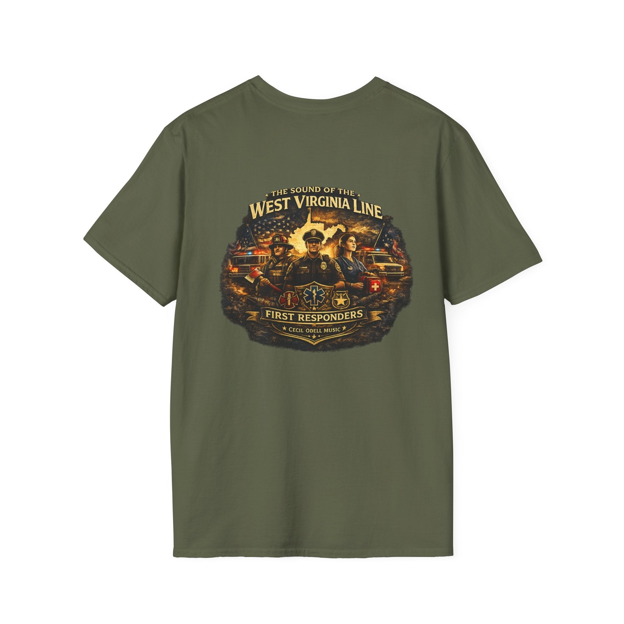 First responders shirt - Cecil Odell Music