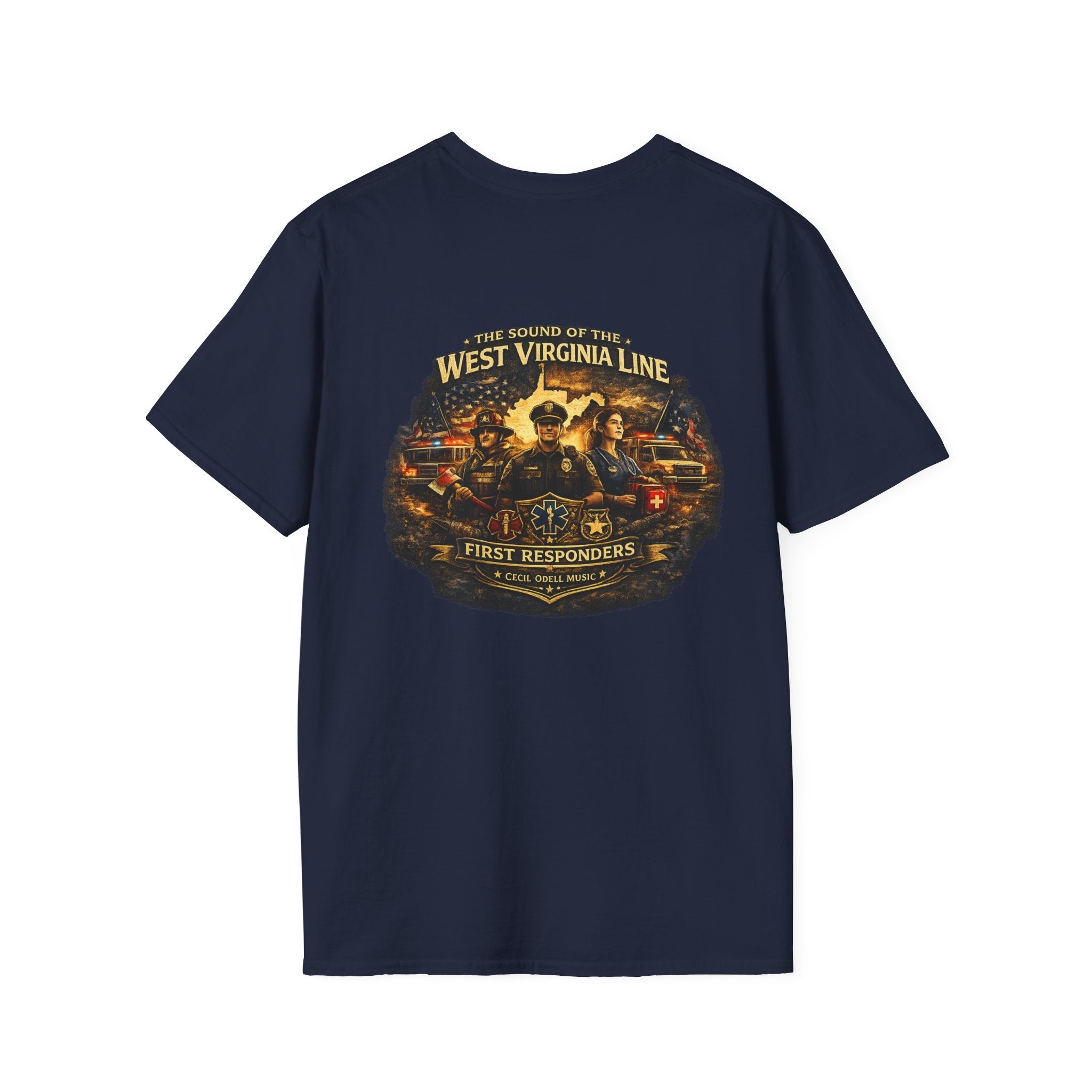 First responders shirt - Cecil Odell Music