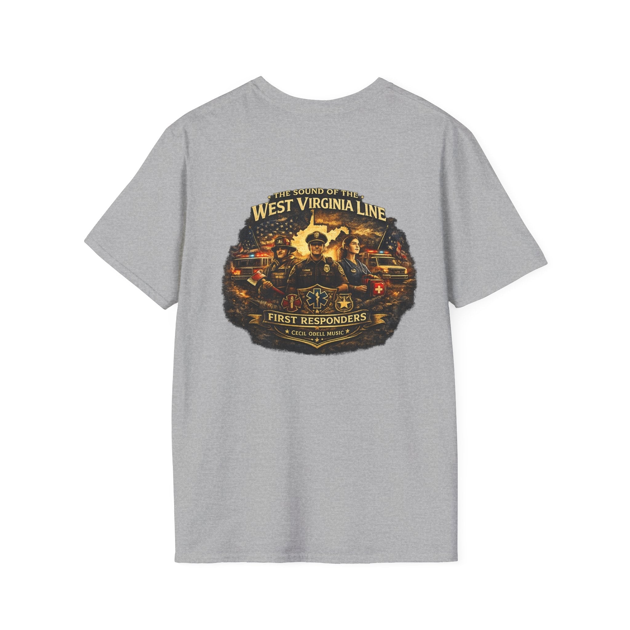 First responders shirt - Cecil Odell Music