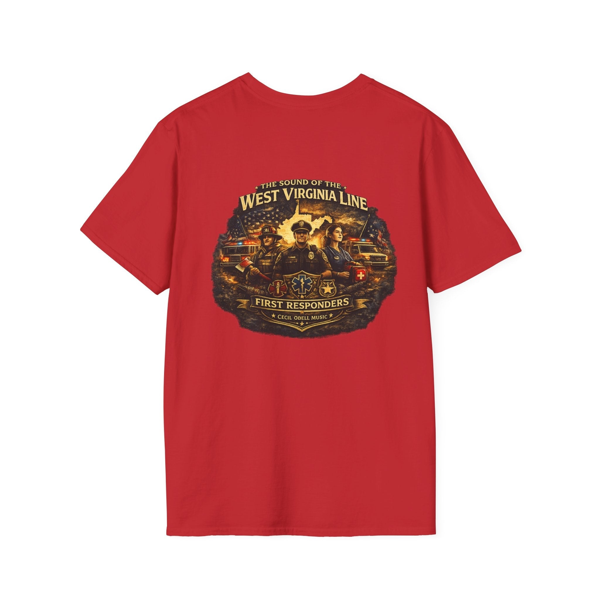 First responders shirt - Cecil Odell Music