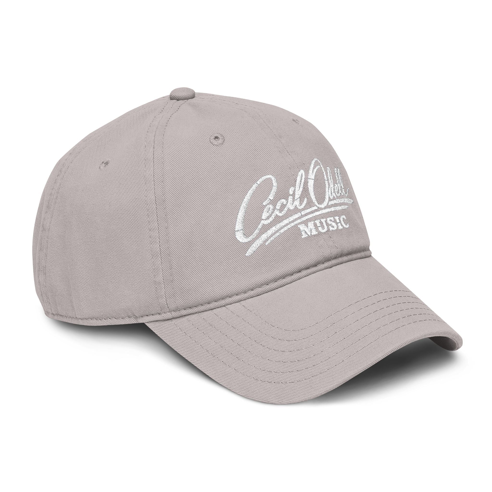 Garment Washed Baseball Cap - Cecil Odell Music