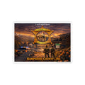 Hampshire County Sheriff Poster: Gloss Police Badge Wall Art - Cecil Odell Music
