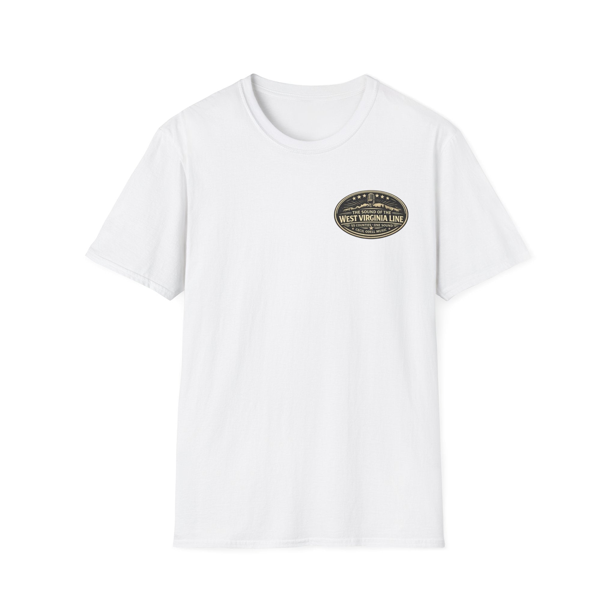 Kingwood Fire Line T-Shirt: Firetruck Graphic Tee ("Kingwood Fire Line" Back Print) - Cecil Odell Music
