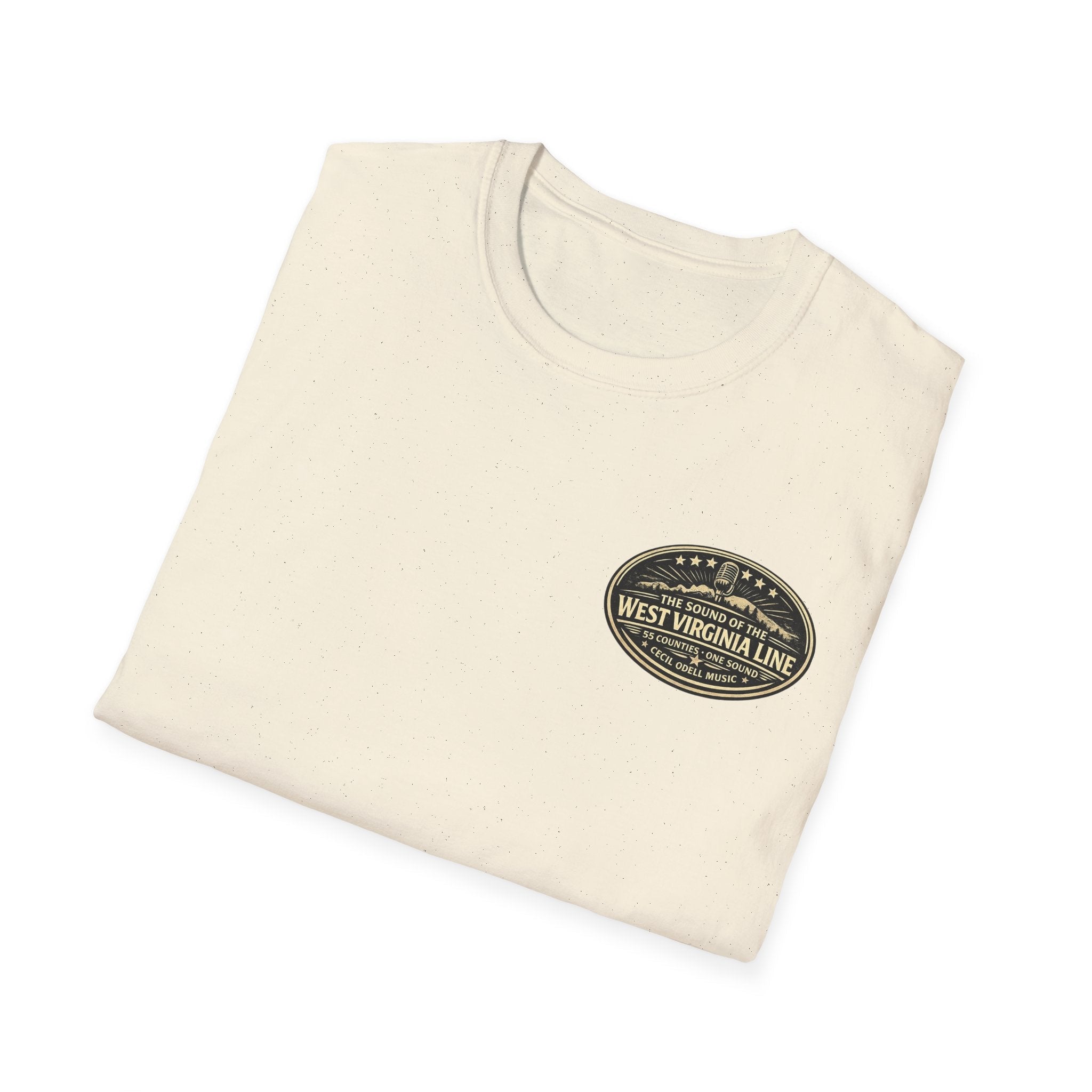 Kingwood Fire Line T-Shirt: Firetruck Graphic Tee ("Kingwood Fire Line" Back Print) - Cecil Odell Music