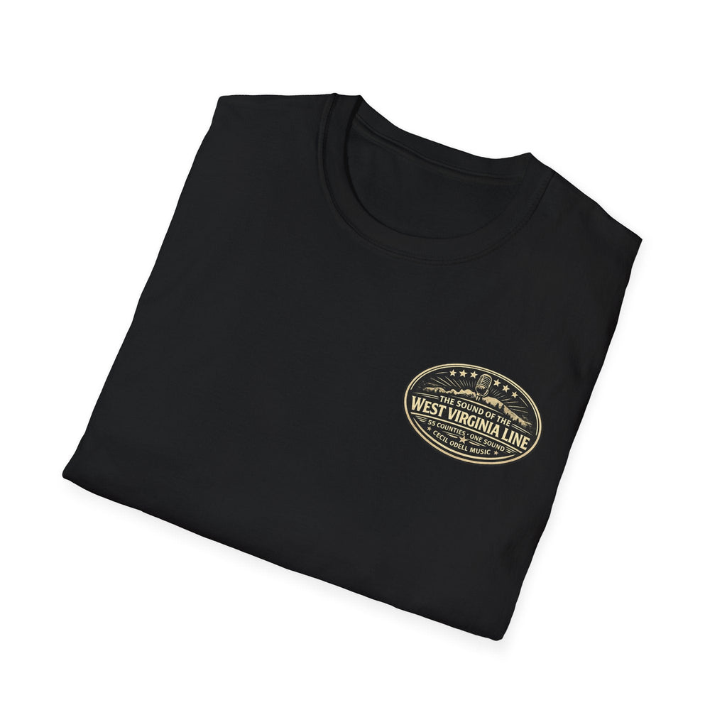 Kingwood Fire Line T-Shirt: Firetruck Graphic Tee ("Kingwood Fire Line" Back Print) - Cecil Odell Music