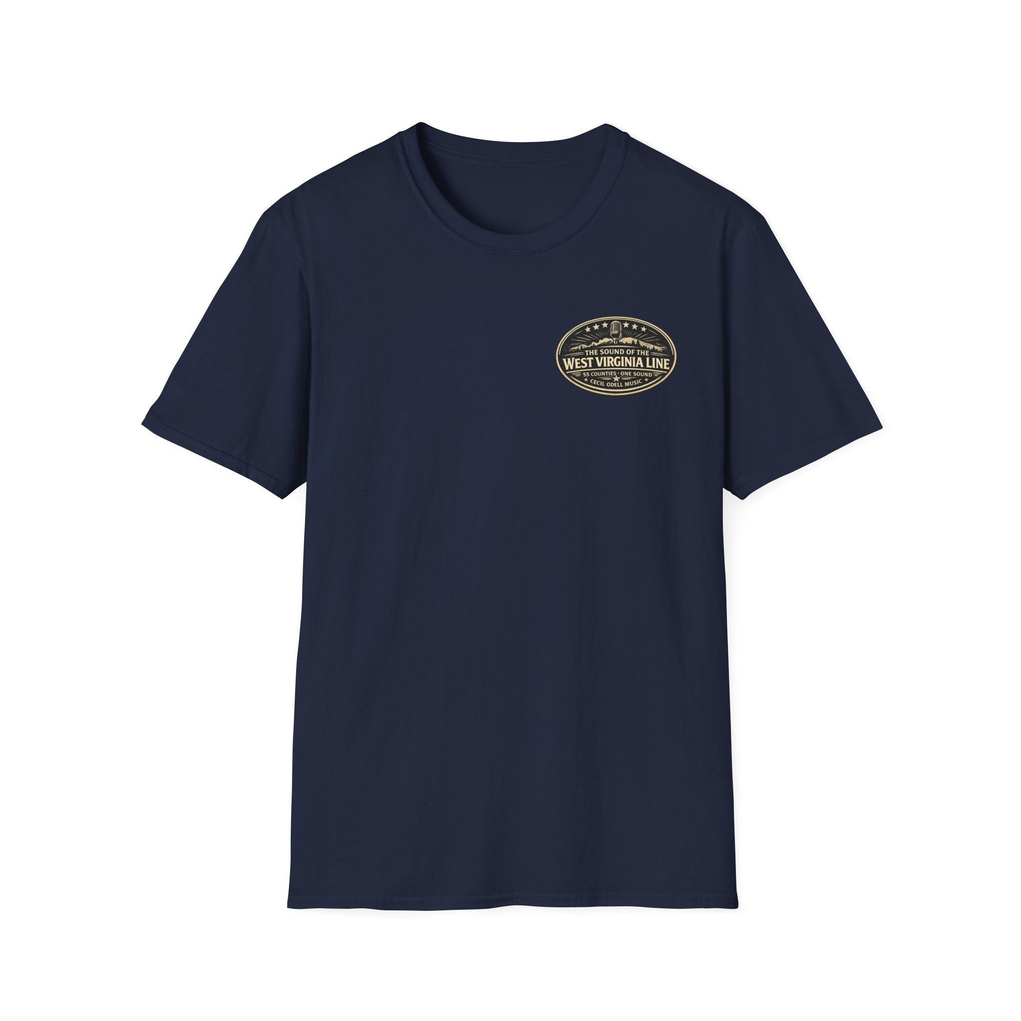 Kingwood Fire Line T-Shirt: Firetruck Graphic Tee ("Kingwood Fire Line" Back Print) - Cecil Odell Music