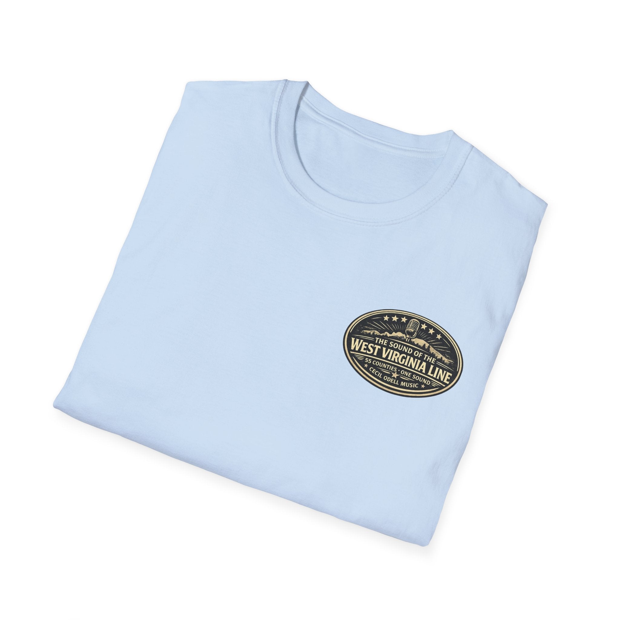 Kingwood Fire Line T-Shirt: Firetruck Graphic Tee ("Kingwood Fire Line" Back Print) - Cecil Odell Music