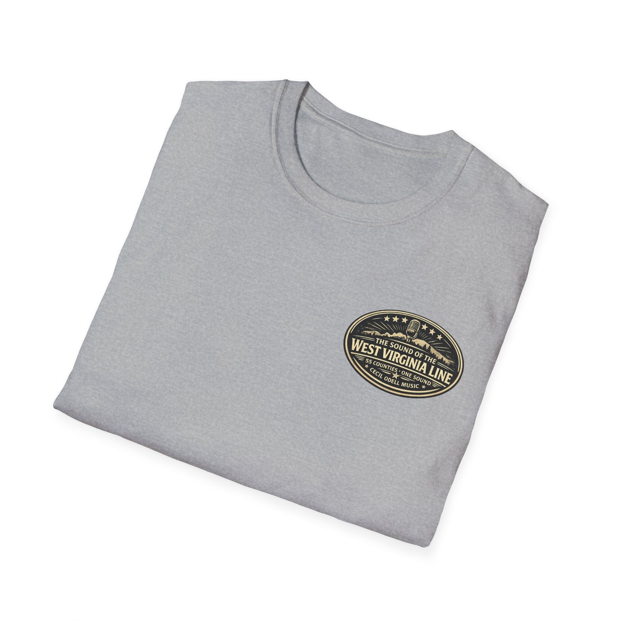 Kingwood Fire Line T-Shirt: Firetruck Graphic Tee ("Kingwood Fire Line" Back Print) - Cecil Odell Music