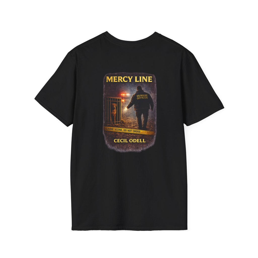 Mercy Line Graphic T-Shirt: Cecil Odell Album Art Tee - Cecil Odell Music