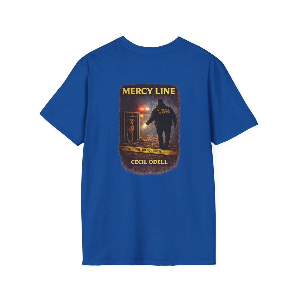 Mercy Line Graphic T-Shirt: Cecil Odell Album Art Tee - Cecil Odell Music