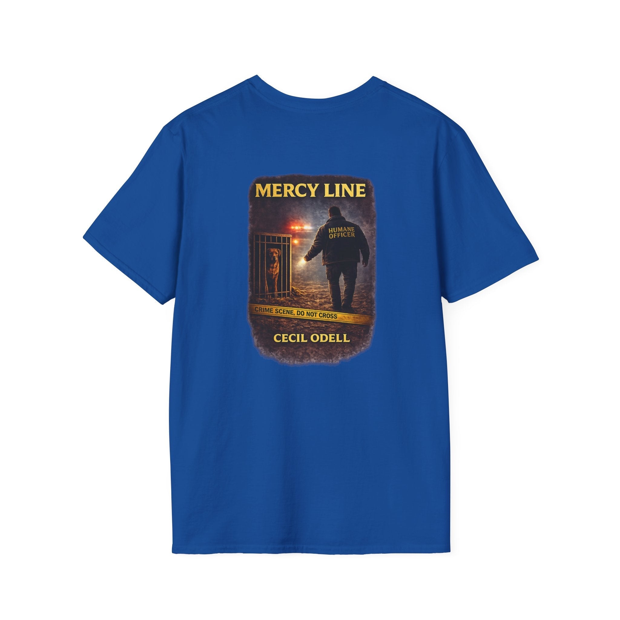 Mercy Line Graphic T-Shirt: Cecil Odell Album Art Tee - Cecil Odell Music