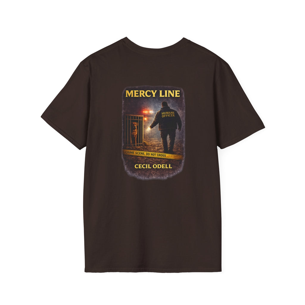 Mercy Line Graphic T-Shirt: Cecil Odell Album Art Tee - Cecil Odell Music