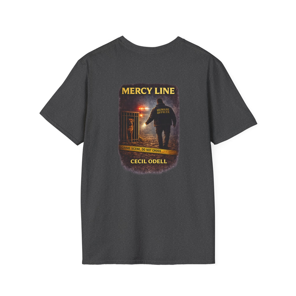 Mercy Line Graphic T-Shirt: Cecil Odell Album Art Tee - Cecil Odell Music