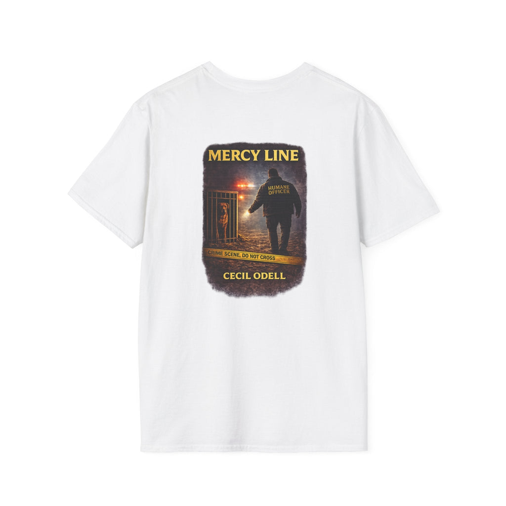 Mercy Line Graphic T-Shirt: Cecil Odell Album Art Tee - Cecil Odell Music