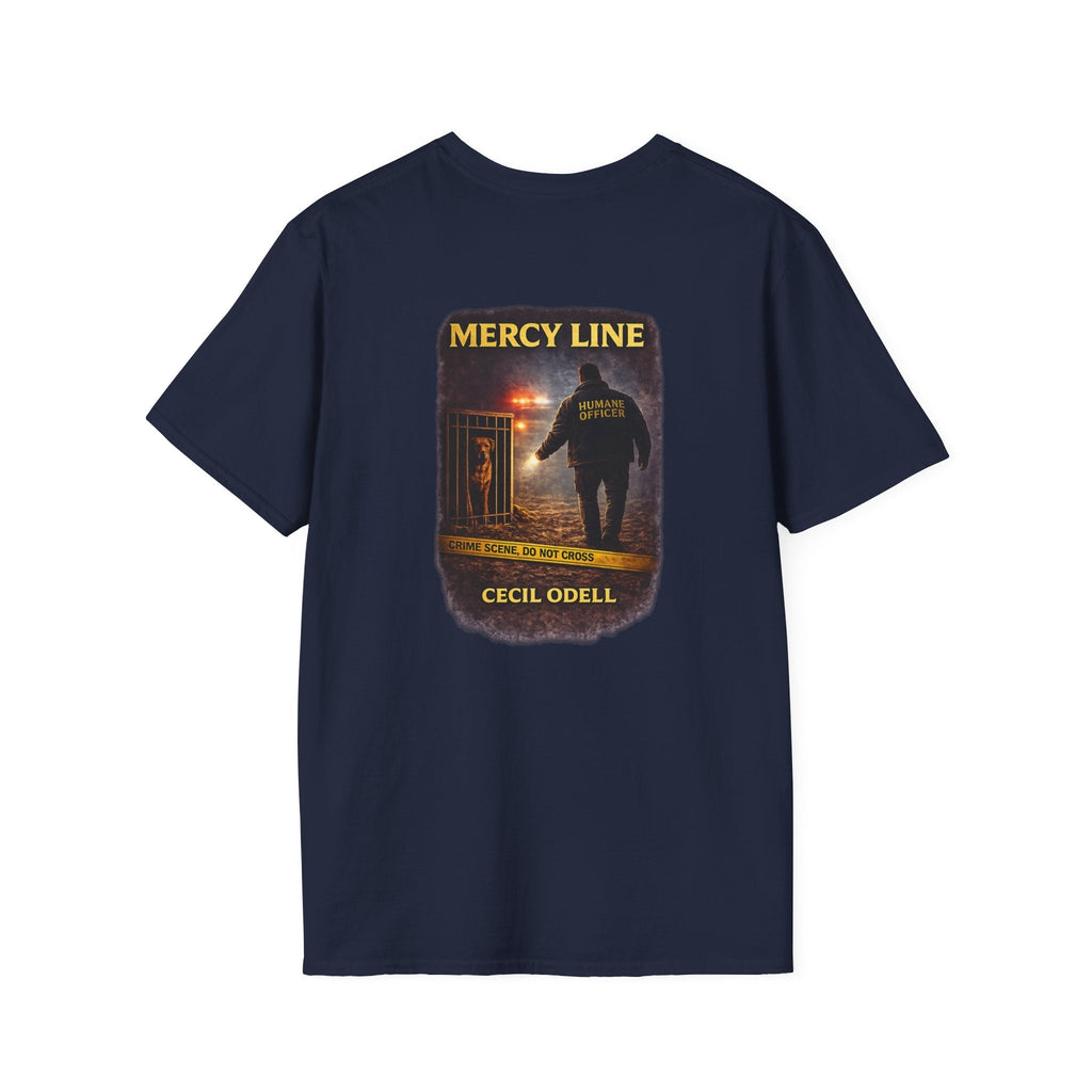 Mercy Line Graphic T-Shirt: Cecil Odell Album Art Tee - Cecil Odell Music