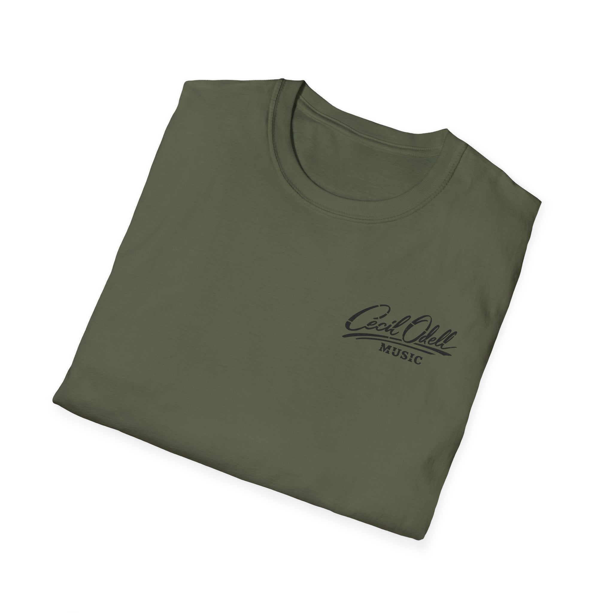 Mercy Line Graphic T-Shirt: Cecil Odell Album Art Tee - Cecil Odell Music
