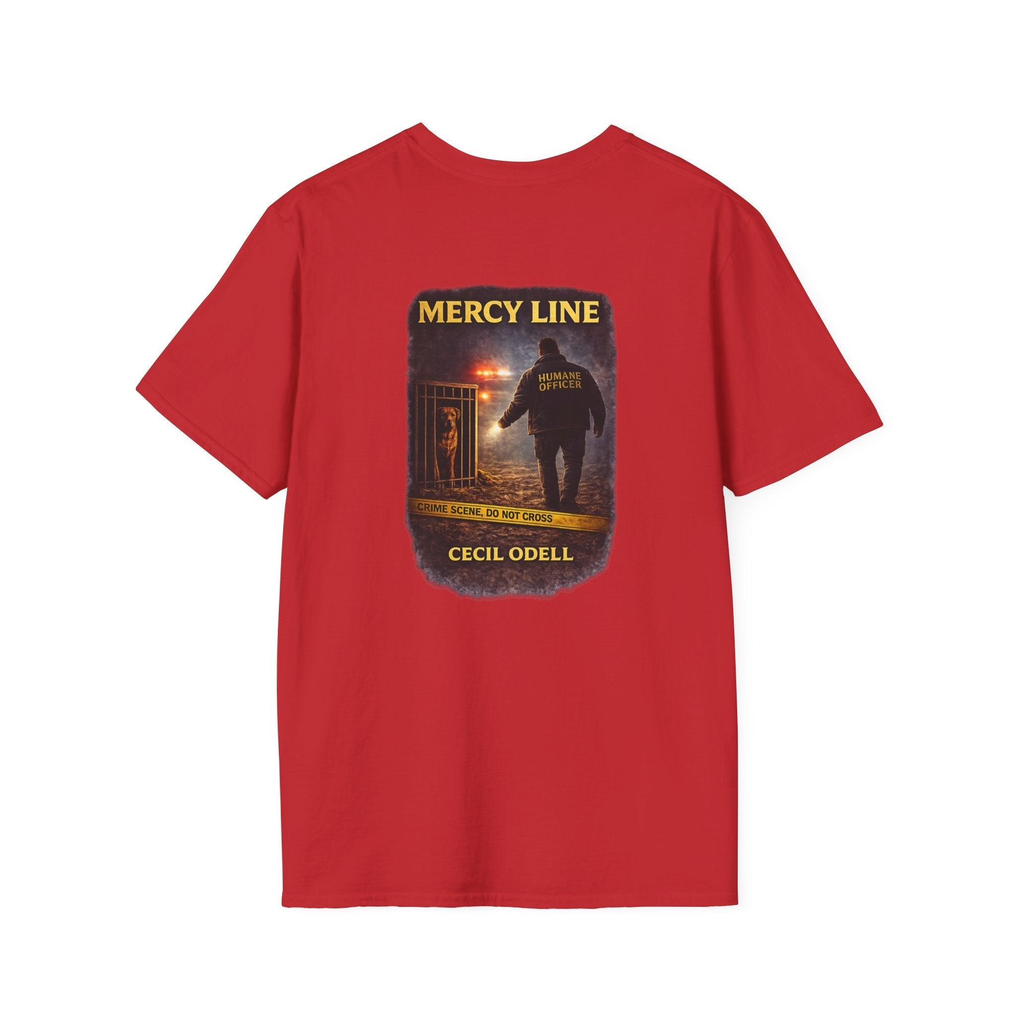 Mercy Line Graphic T-Shirt: Cecil Odell Album Art Tee - Cecil Odell Music
