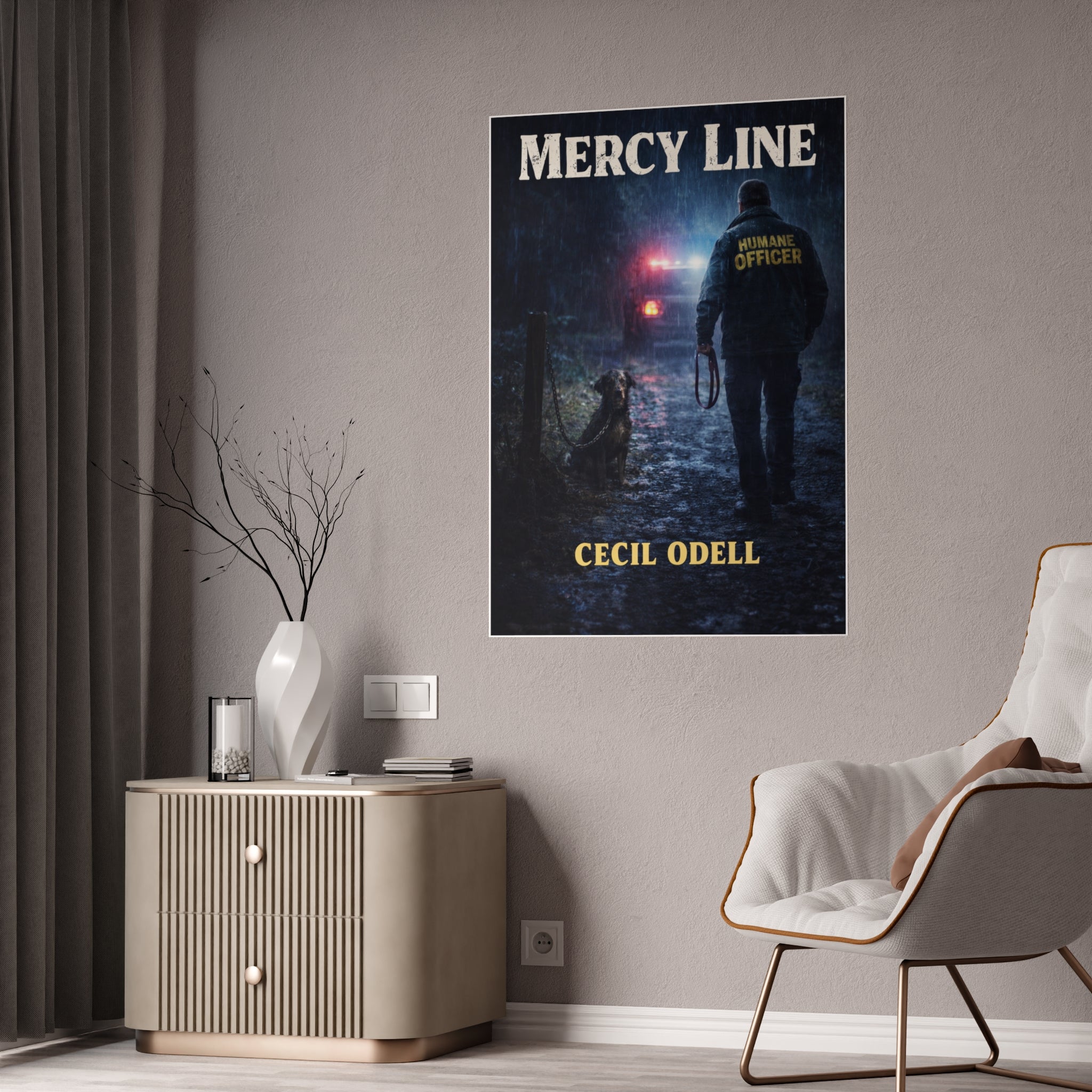 Mercy Line Poster: Cecil Odell - Cecil Odell Music