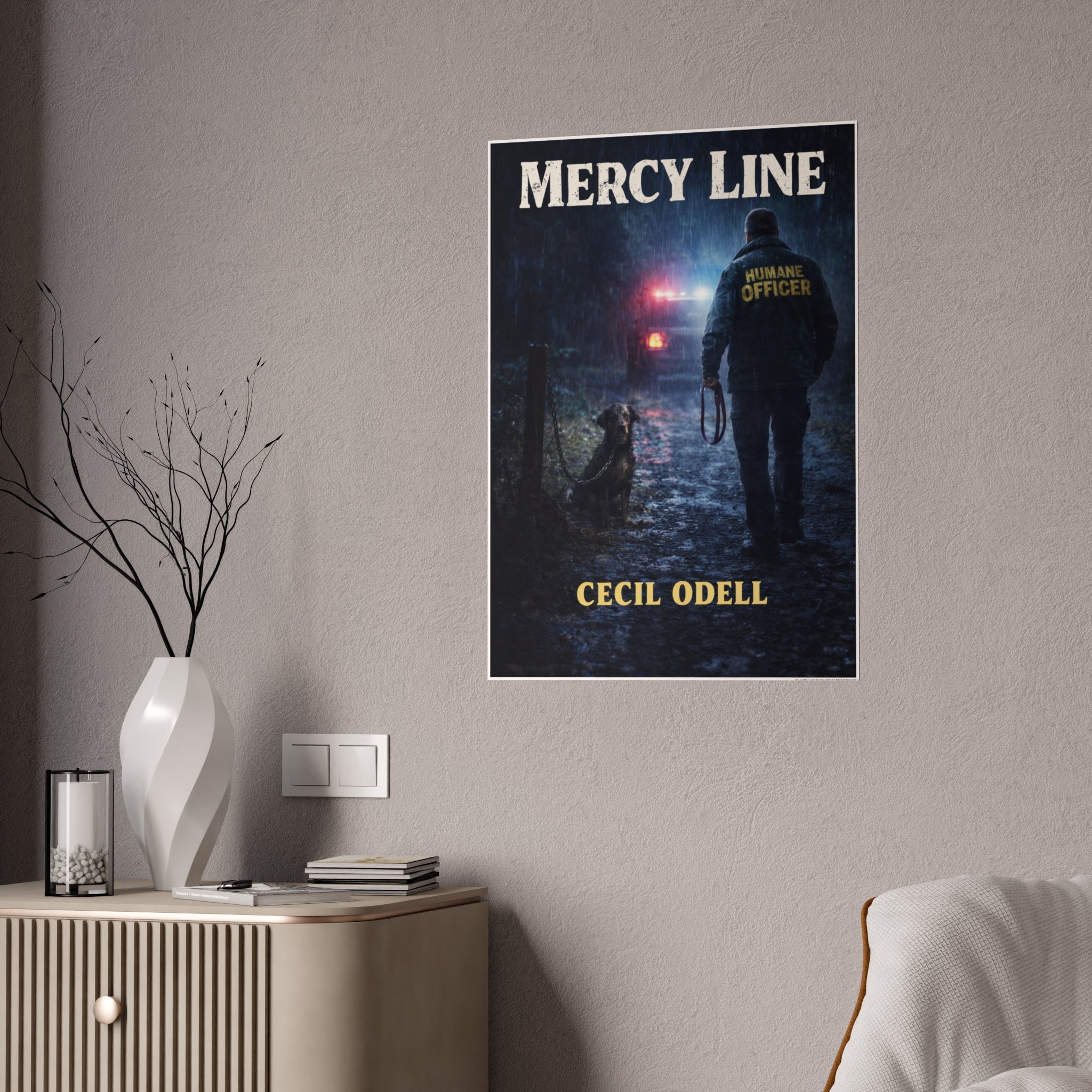 Mercy Line Poster: Cecil Odell - Cecil Odell Music