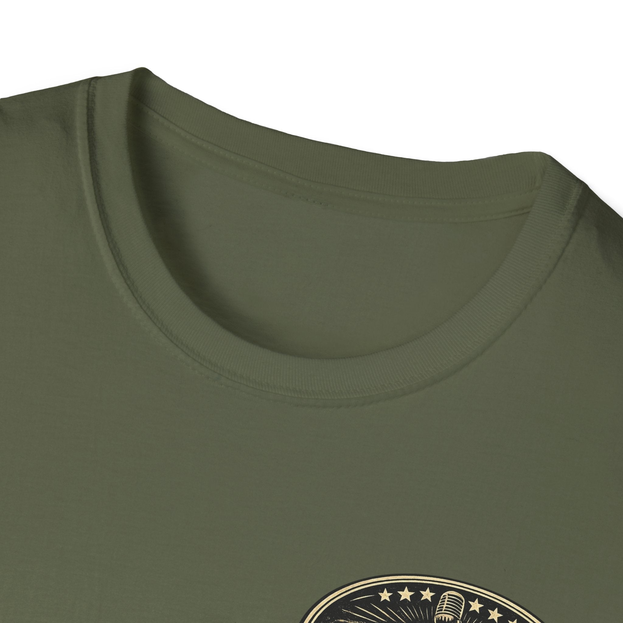 Randolph County Line Graphic T-Shirt: Vintage Sheriff Badge & Sunset Scene - Cecil Odell Music