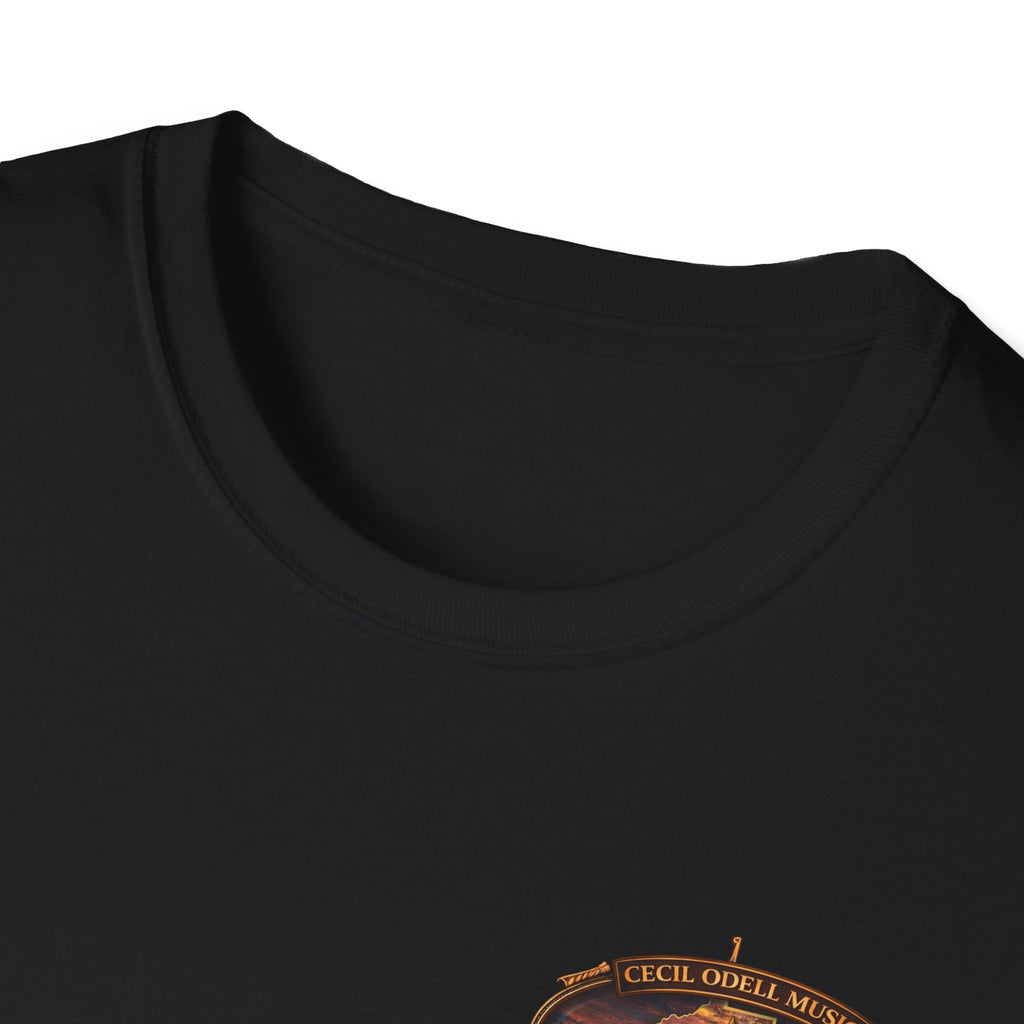 Ritchie County Line T-Shirt: County Sheriff Badge Sunset Graphic Tee - Cecil Odell Music