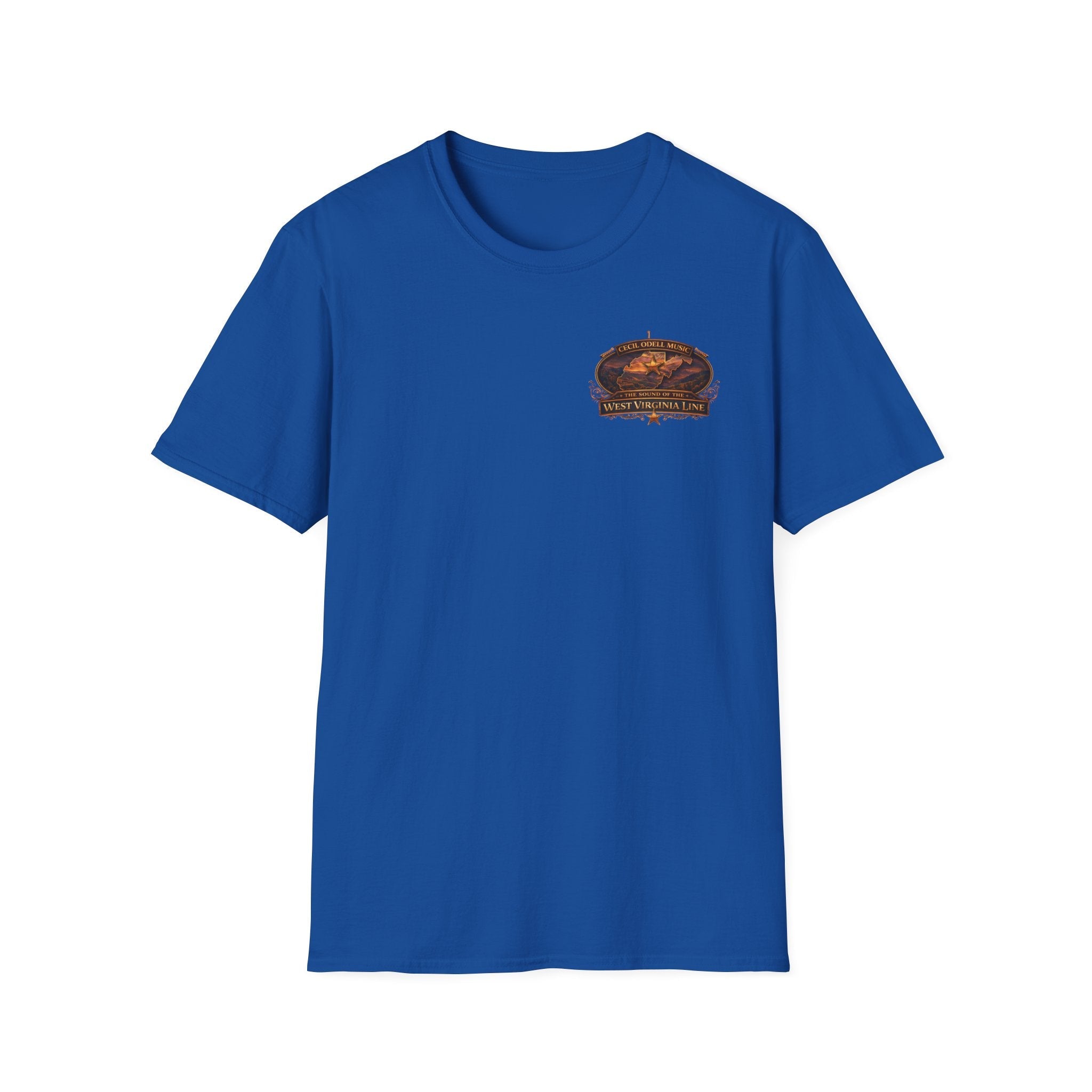 Ritchie County Line T-Shirt: County Sheriff Badge Sunset Graphic Tee - Cecil Odell Music