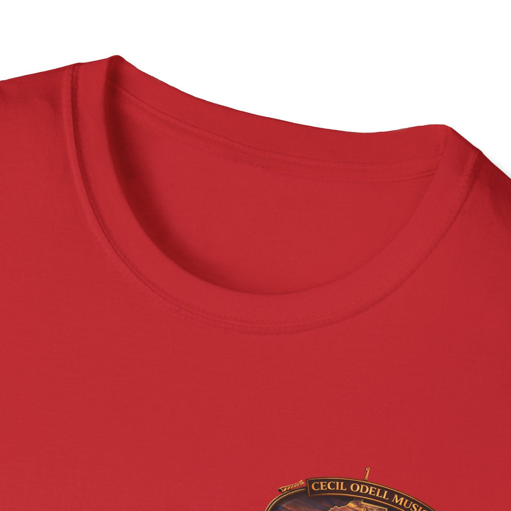 Ritchie County Line T-Shirt: County Sheriff Badge Sunset Graphic Tee - Cecil Odell Music