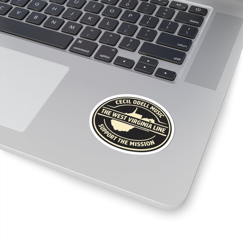 Round Support the Mission Sticker - Cecil Odell Music