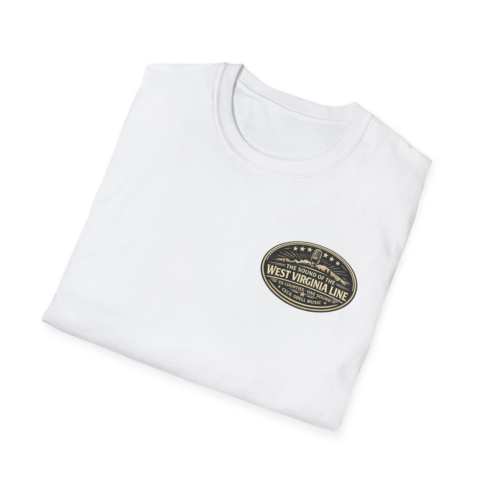 T-Shirt: "Down in Man" Photo Graphic Tee (Welcome to Man Fireworks) - Cecil Odell Music