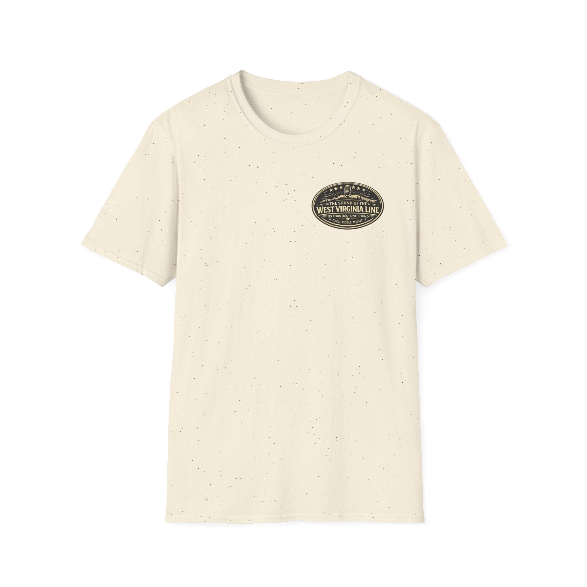 T-Shirt: "Down in Man" Photo Graphic Tee (Welcome to Man Fireworks) - Cecil Odell Music