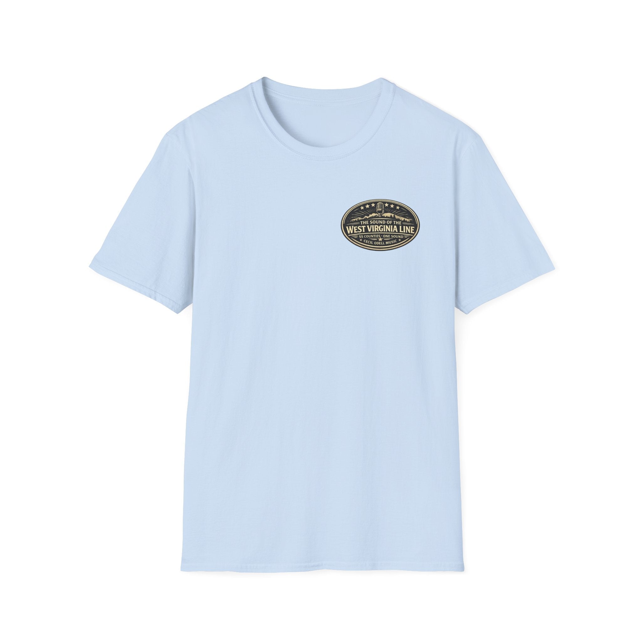 T-Shirt: "Down in Man" Photo Graphic Tee (Welcome to Man Fireworks) - Cecil Odell Music