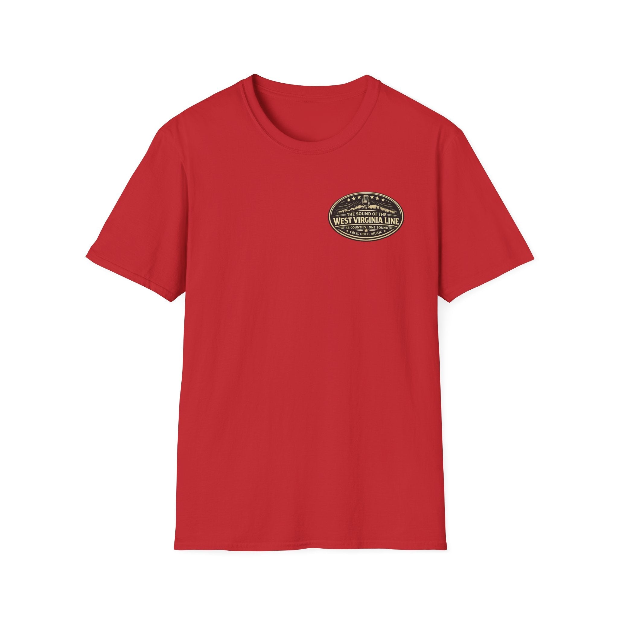 T-Shirt: "Down in Man" Photo Graphic Tee (Welcome to Man Fireworks) - Cecil Odell Music